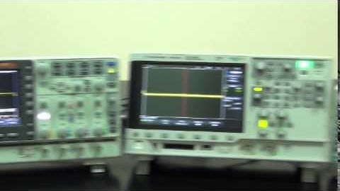 GW Instek GDS-2000E Digital Storage Oscilloscope - Background Noise Comparison