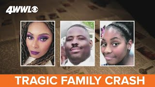 2 weeks ago they headed to a graduation; Friday the family will hold 3 funerals