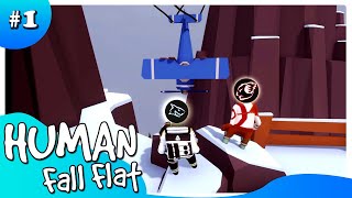 AKANKAH KITA MAMPU MENYELAMATKAN PESAWAT NYANGKUT ? | HUMAN FALL FLAT FOREST #1