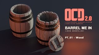 OCD2.0: Wooden Barrel pt_01 | Blender Tutorial