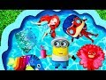 Learn Characters with Pool of Toys - Learning for Kids