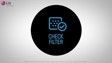 [LG Dryers] Check Filter Blinking Light