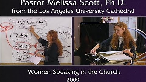 1 Corinthians 14:28-34 / 1 Timothy 2:11-12 - Women Speaking in the Church