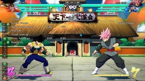 DBFZ Bardock 4-way mix with Kid Buu assist