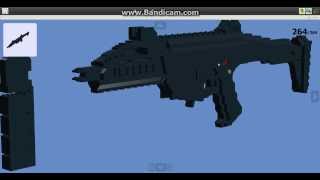 Ldd Scorpion Evo 3 A1 Real Life-Sized Lego Model