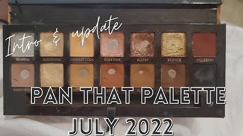 Pan That Palette 2022 Intro/ Update