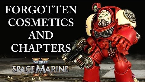 COSMETICS THE DEVS CAN NOT FORGET ABOUT! (Space Marine 2 Discussion) Patch 10.3