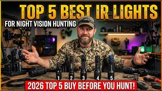 🌙 Top 5 Best IR Lights for Night Vision Hunting in 2026 (Buy Before You Hunt!)