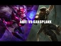 League of legends  casual ranked  montage  2  ahri vs gangplank mid  enemy inbound