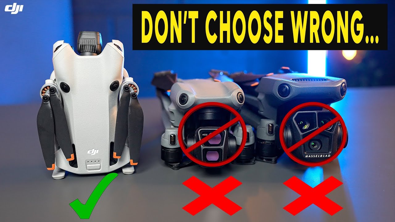 DJI Mini 4 Pro - 5 REASONS TO BUY Instead of AIR 3 or MAVIC 3 - YouTube