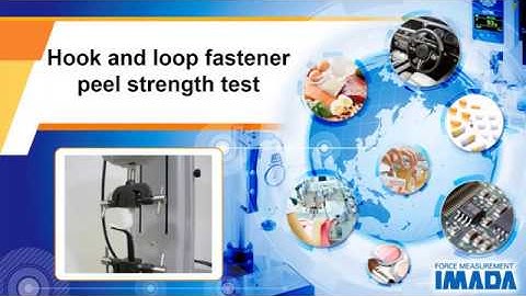 Hook and loop fastener pull strength test