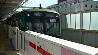 東急5000系5122F(青ガエル)各停元町・中華街行き 東横線元住吉駅入線