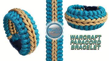 How to Make Paracord Bracelet Warcraft Knot Tutorial DIY