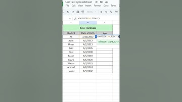 How to Use DATEDIF Function in google Sheet