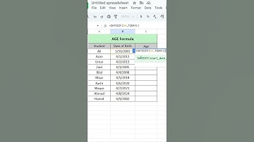 How to Use DATEDIF Function in google Sheet