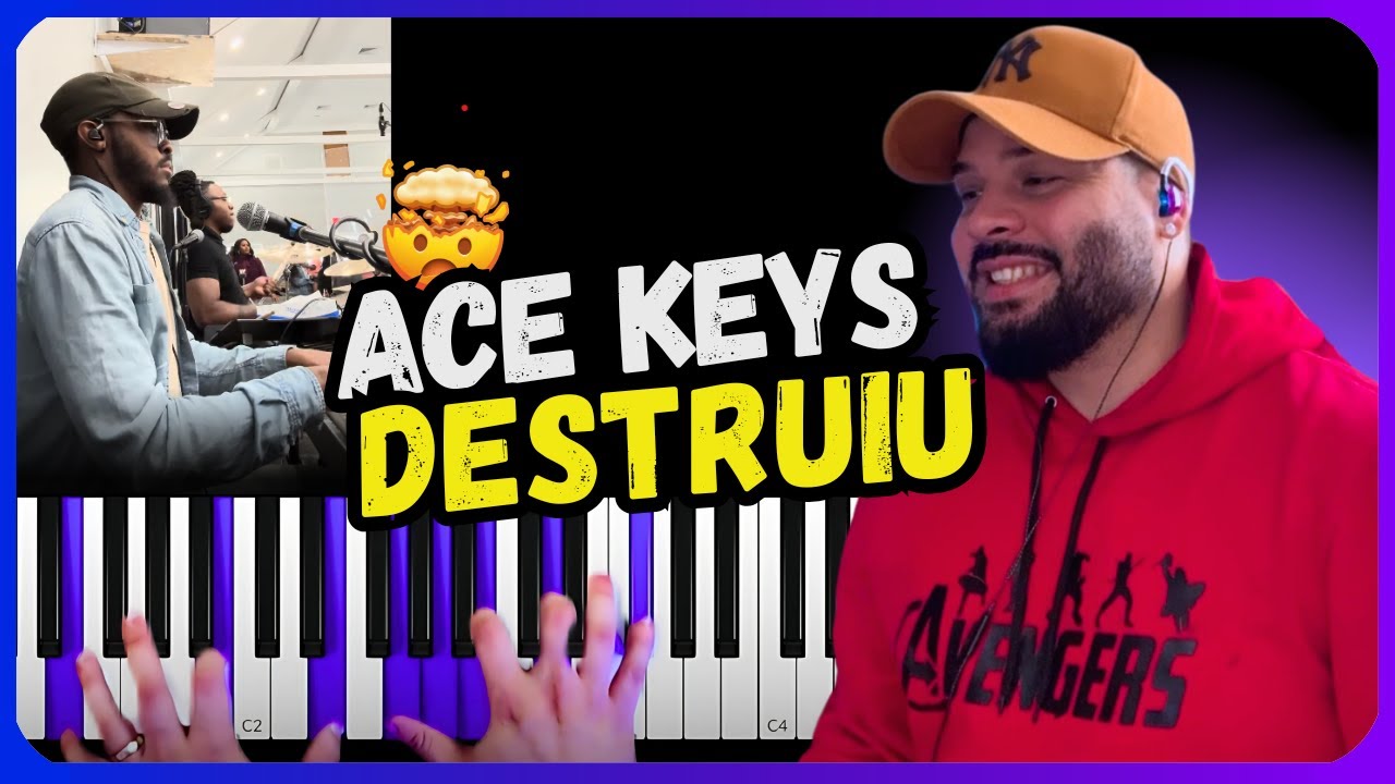 Reagindo a ELE É EXALTADO | Versão Ace.Keys + Piano Tutorial  | APELOU NAS TECLAS🔥