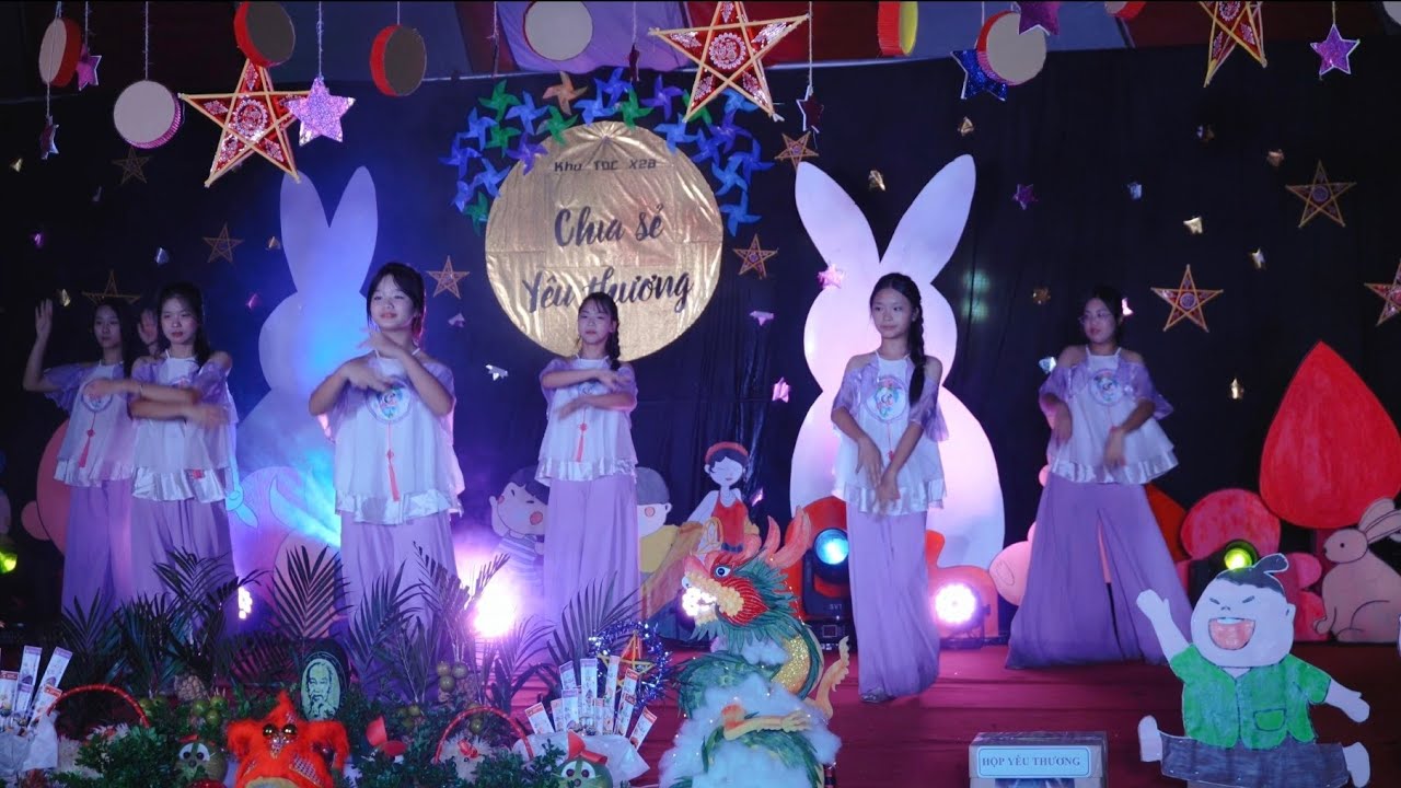 Trung thu x2b yên sở- múa Vọng nguyệt
