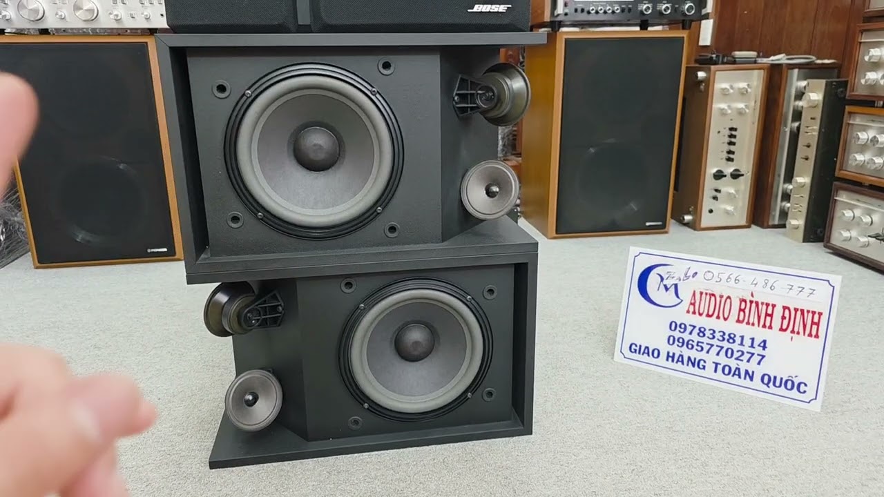 The legendary BOSE 301 Series 3 and the powerful BOSE 301 AV