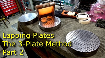 176 Lapping Plates  - The 3 Plate Method Part 2