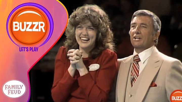 Family Feud - Richard Dawson JUMPS in shock!  | BU...