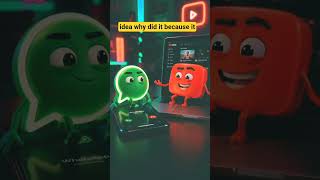 😂 YouTube vs WhatsApp Funny Chat | Why Was the Computer Late? 💻 “It Had a Hard Drive!”