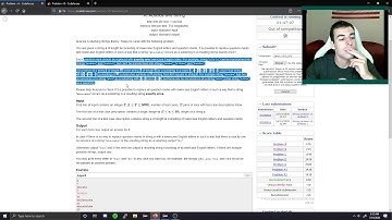 CF Round 657 (Div2) Screencast + Solutions
