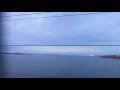 Вид из окна поезда - река Волга (Александровский мост, г.Октябрьск, Самарская обл.)