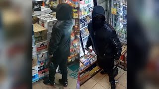 Video shows suspect holding bodega worker at gunpoint in Bronx