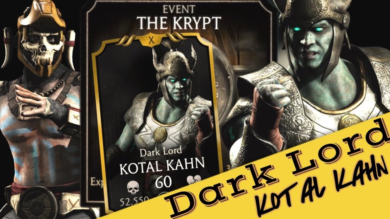 Kotal Kahn Dark Lord Elder Krypt Gameplay | Mortal Kombat Mobile