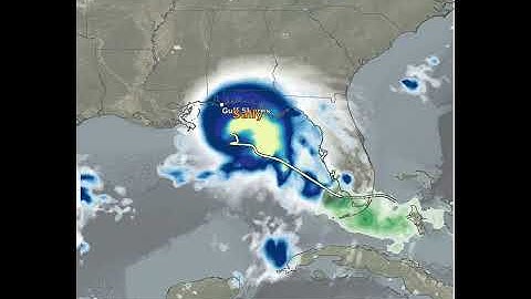 NASA IMERG Data Estimate Rainfall from Hurricane Sally