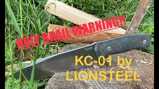 KC01 by LIONSTEEL: HOLY GRAIL for BUSHCRAFT at that price!?!?