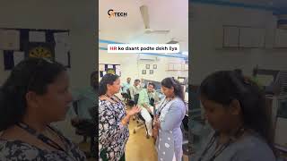 Aaj toh sukoon mil gaya... HR ki class lagte dekh li. 😂....#gtechwebindia #hrmemes #hrlife