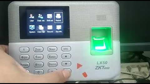ZKTeco LX50 can