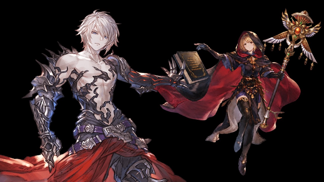【グラブル】ルシゼロ 闇 + 火 ウィザード・オリジン || Dark Rapture Zero Duo Dark and Fire
