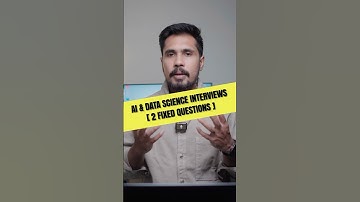 How To Speak in Data Science & AI Interviews?? #datascience #ai