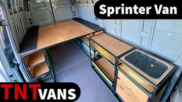 Sprinter Van Camper Conversion in 4 Hours