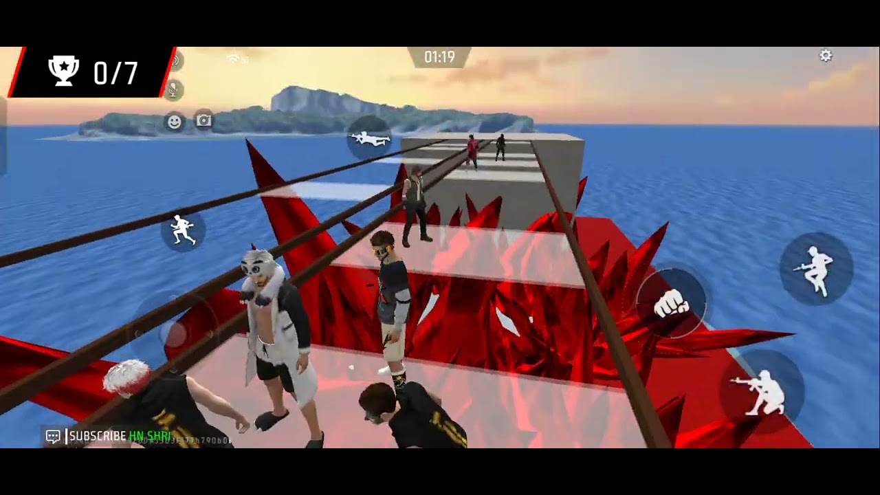 Playing squid game in free fire 😎😎😎😎