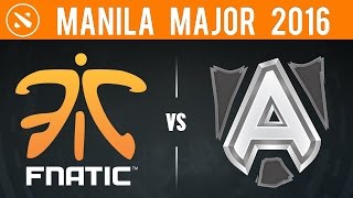 Highlight Alliance vs Fnatic #1  Manila Major 2016 Dota 2