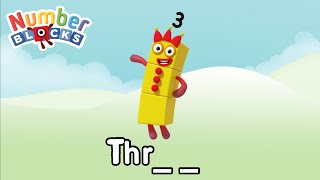 Numberblocks Spelling Numbers 1 - 10