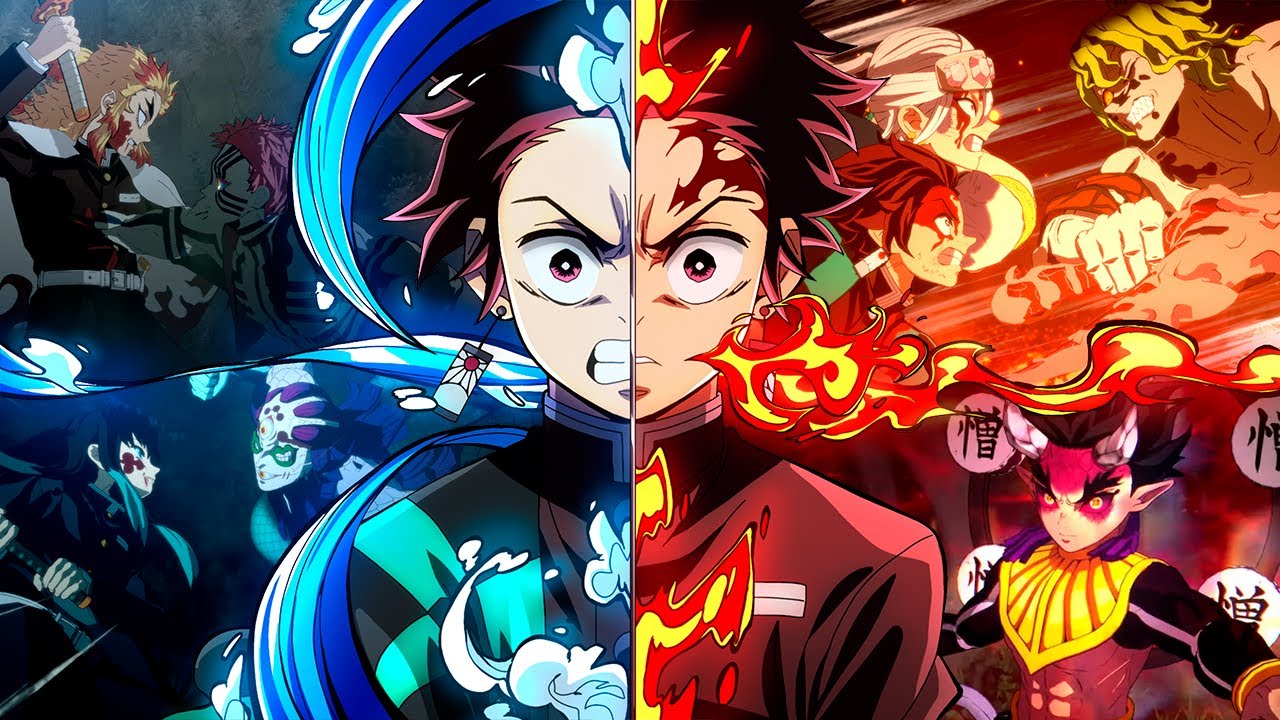 JOGANDO TODAS AS BOSS BATTLES DOS JOGOS DE DEMON SLAYER