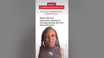 PPP forgiveness coming to an end |Shamika Saves