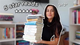 every book i've given 5 stars *pt 2* | my updated 5 star reads!