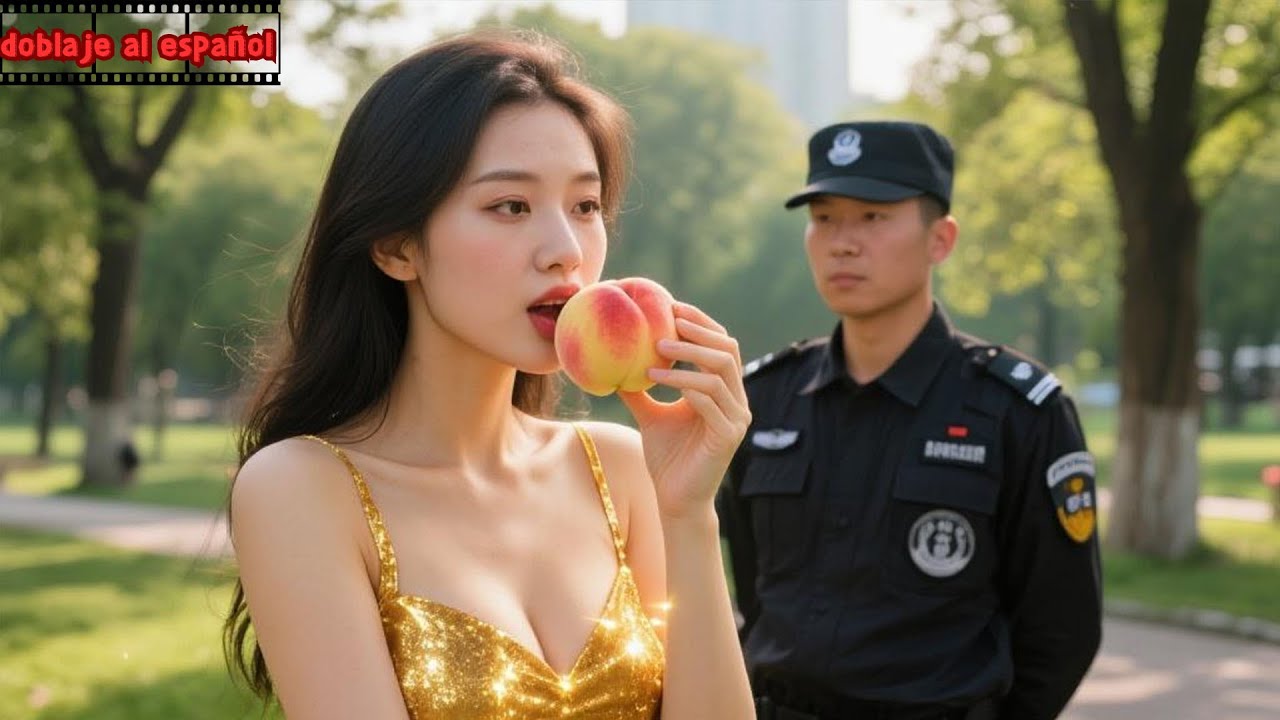 【FULL📽】¡La chica come un melocotón del guardia guapo y explota de fuerza reventando su ropa！