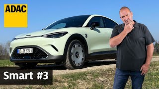 Großer Bruder des #1: So fährt das Elektro SUV Smart #3 | ADAC