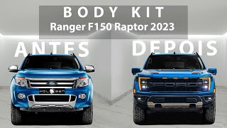 Body Kit Ranger Transforma Ranger 1223 na F150 Raptor 23
