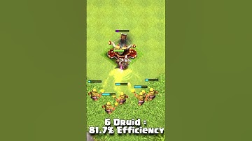 Top 3 Tips for Druid in Clash of Clans #coc #shorts #clashofclans