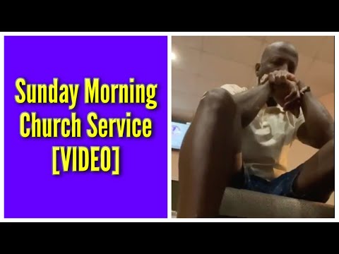 Sunday Morning Church Service