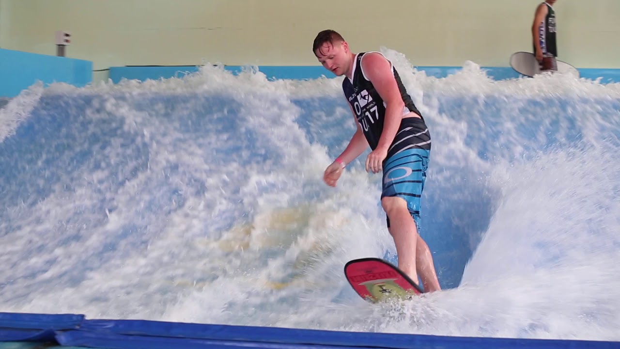 Provo Beach Utah FlowRider Indoor Surf Machine Shopping Center Pros