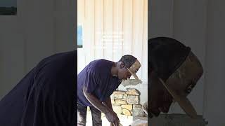 NATRAUL STONE WORKING..PROCESS #masonry #constructionchannel #stonemason #fyp #worklife #ledgestone