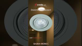Video  - LED-Einbaustrahler MONI C 5W WW silber